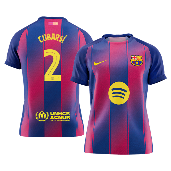 CUBARSÍ #2 Барселона Домакинска Тениска 2025/26 - UCL