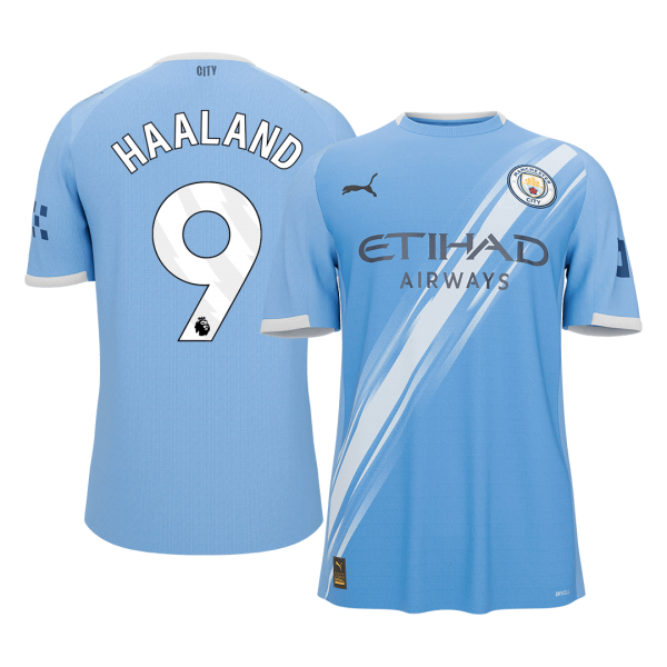 HAALAND #9 Манчестър Сити Домакинска Тениска 2025/26