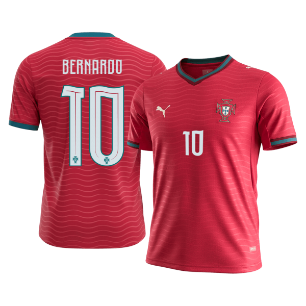 BERNARDO #10 Португалия Домакинска Тениска - Световно 2026