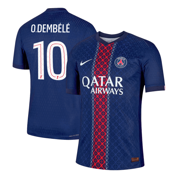 O.DEMBÉLÉ #10 Пари Сен Жермен Домакинска Тениска 2025/26 Authentic