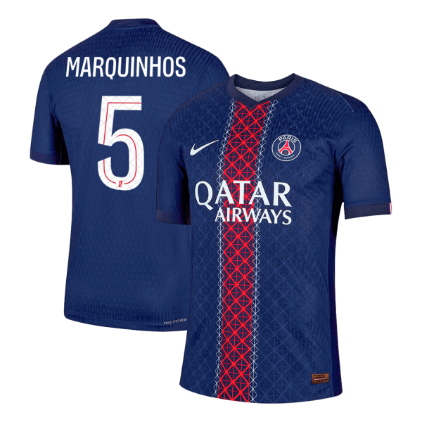 MARQUINHOS #5 Пари Сен Жермен Домакинска Тениска 2025/26 Authentic
