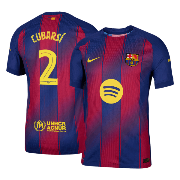 CUBARSÍ #2 Барселона Домакинска Тениска 2025/26 Authentic - UCL